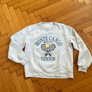 Abercrombie tennis sweatshirt